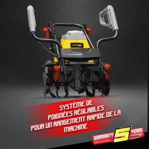 Motozappa larghezza lavoro 40CM 1500W