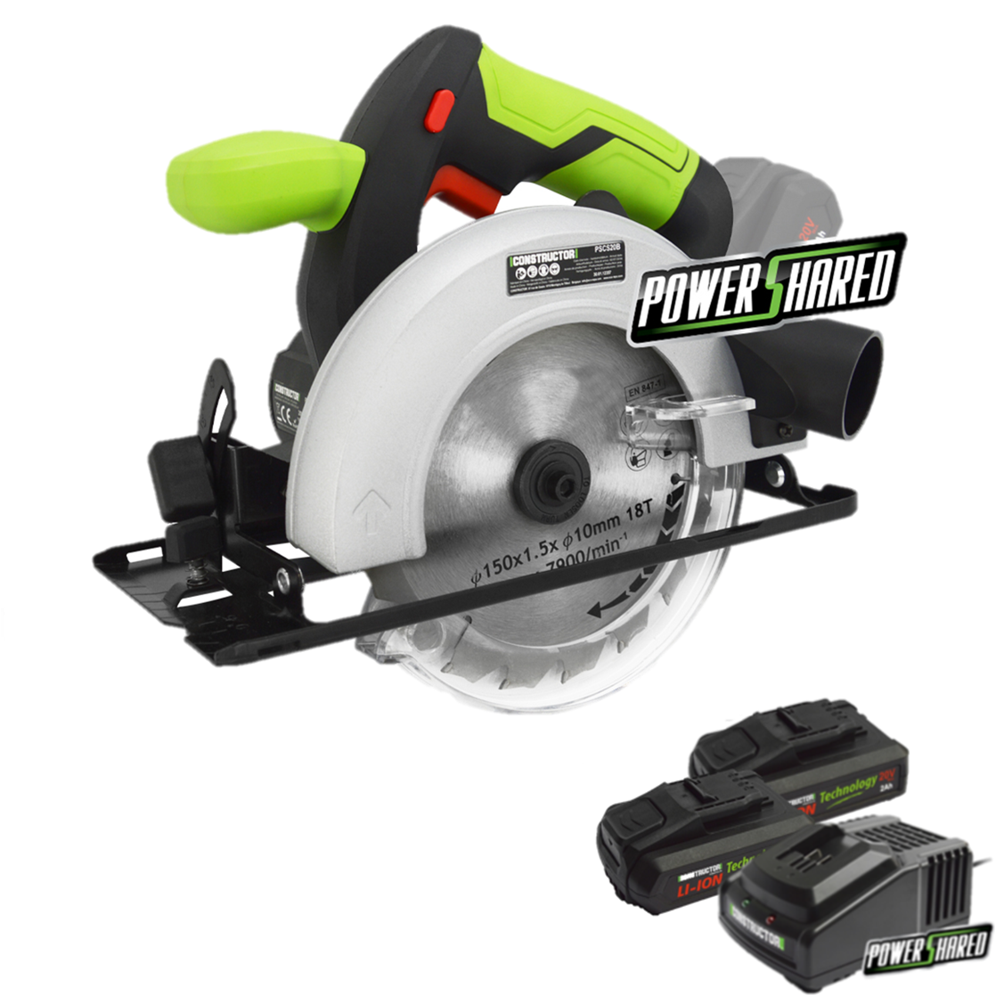 Sierra circular profesional 20V MAX