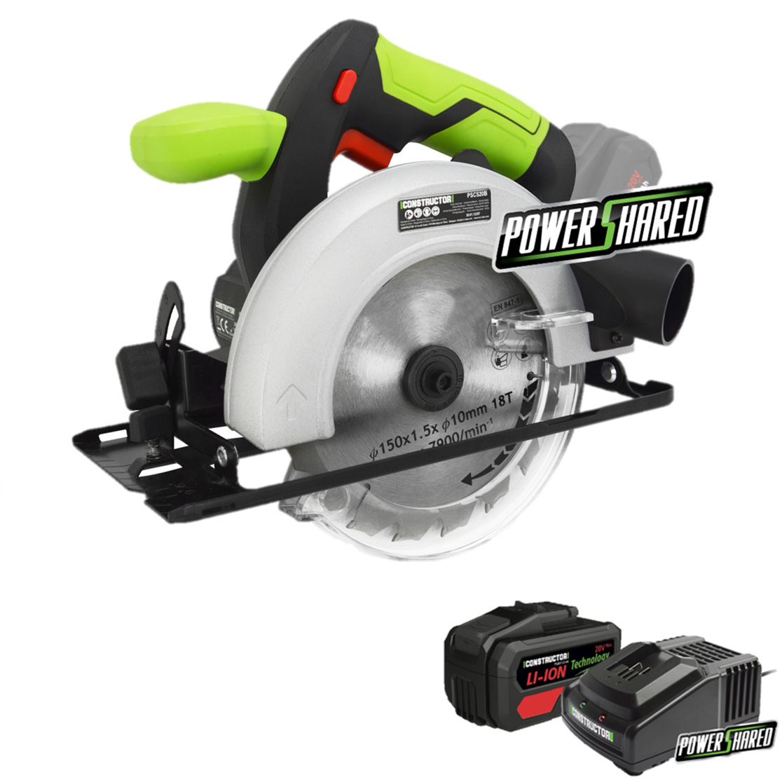 Sierra circular profesional 20V MAX
