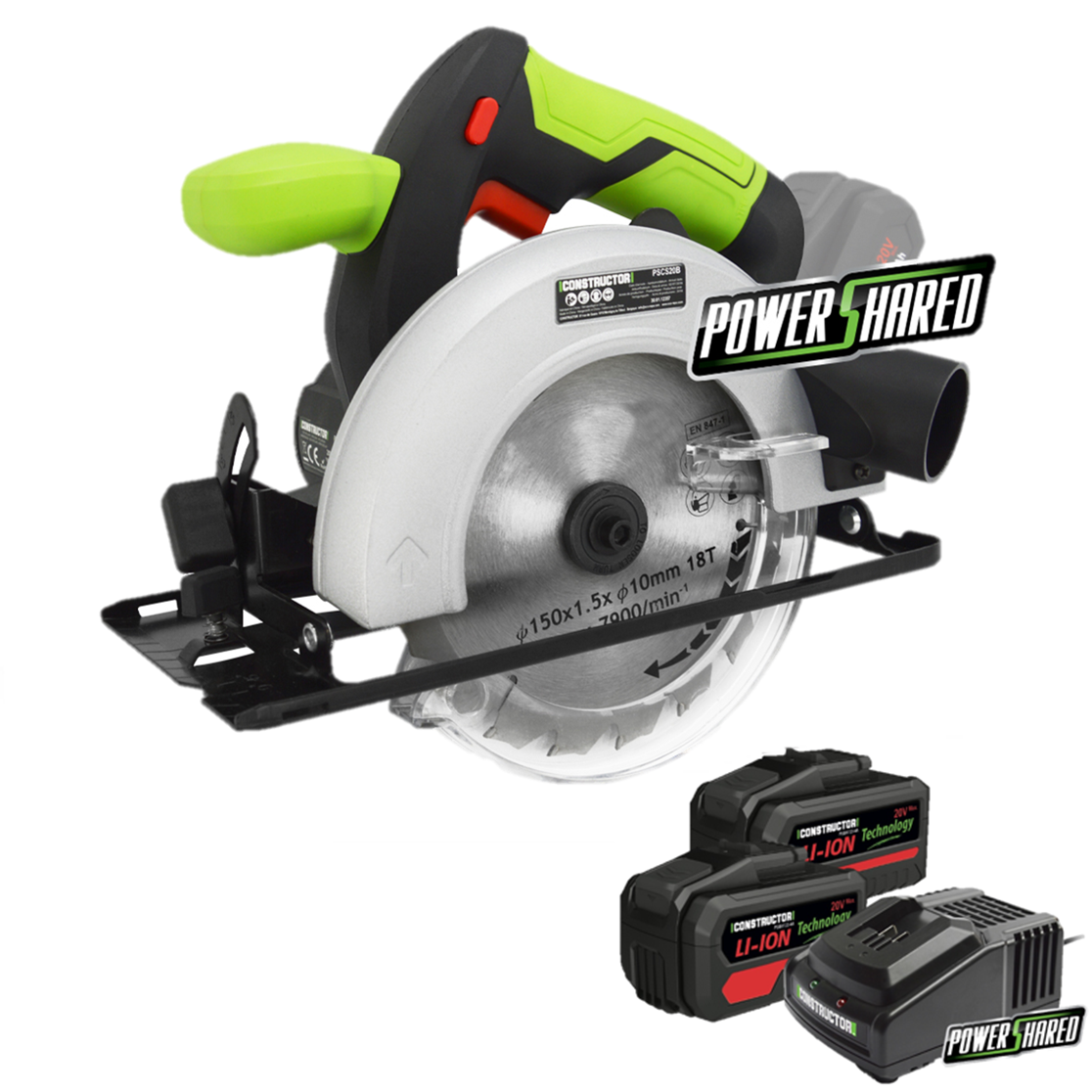Sierra circular profesional 20V MAX