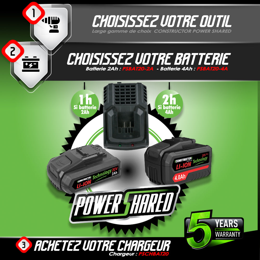 Llave de impacto 20V MAX
