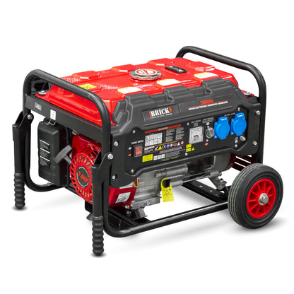 Generator set 3000W AVR wheels and handles