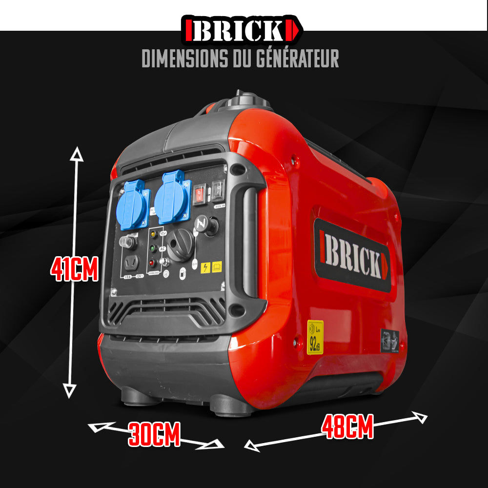 79.7CC 2000W 4-stroke inverter generator