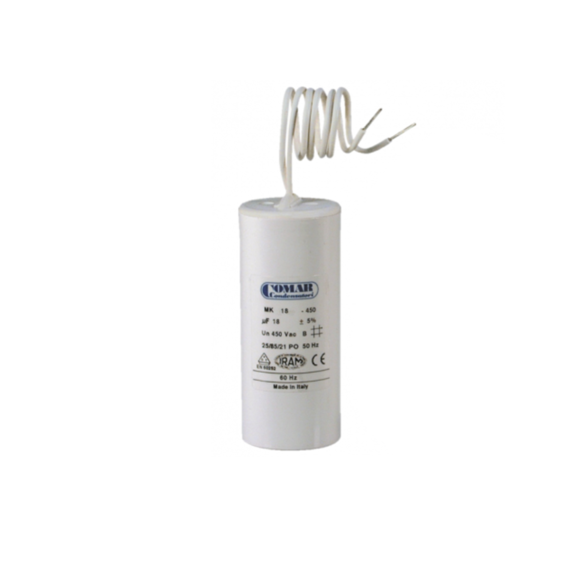 Condensatori elettrici per avviamento 450Vac