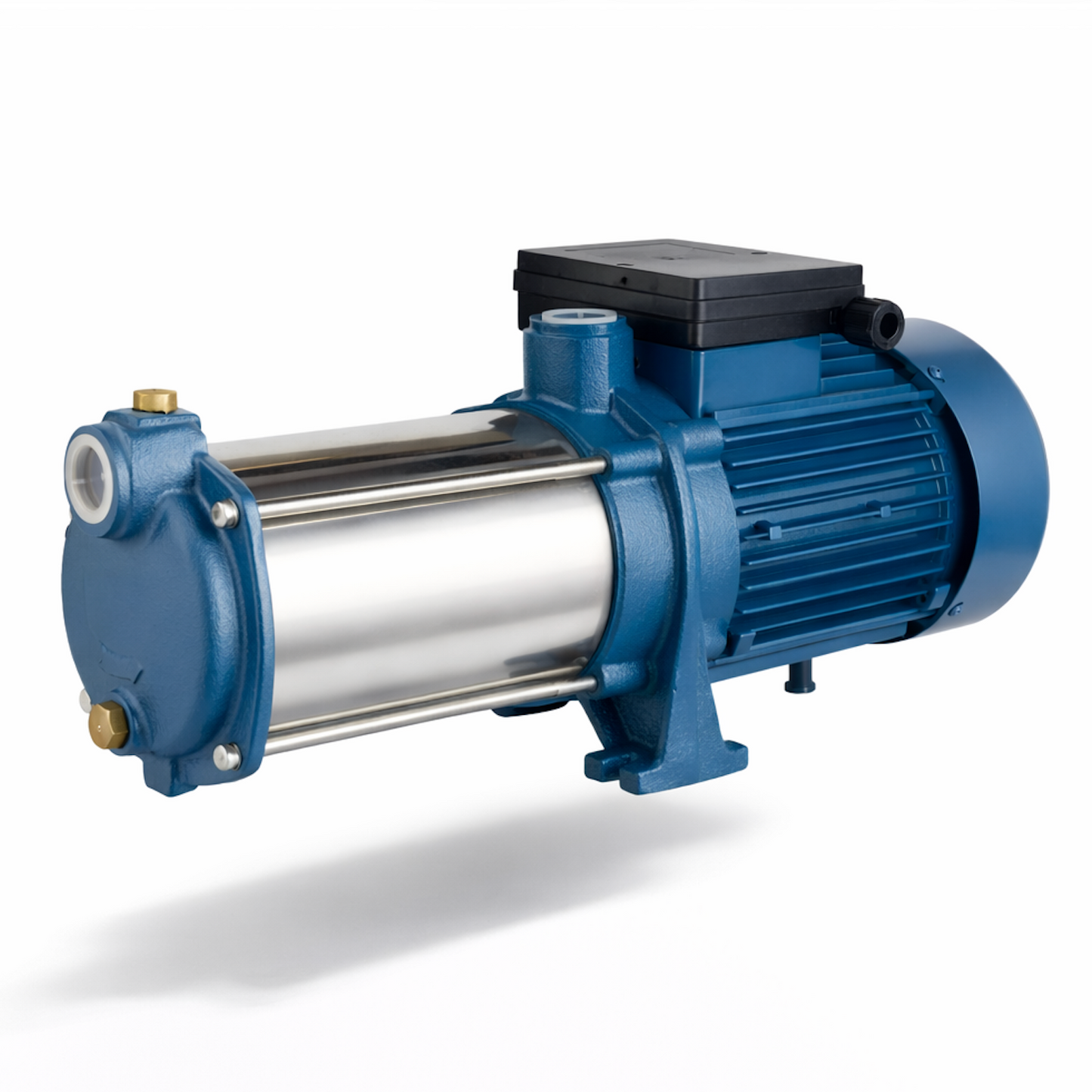 Horizontal multistage electric pump