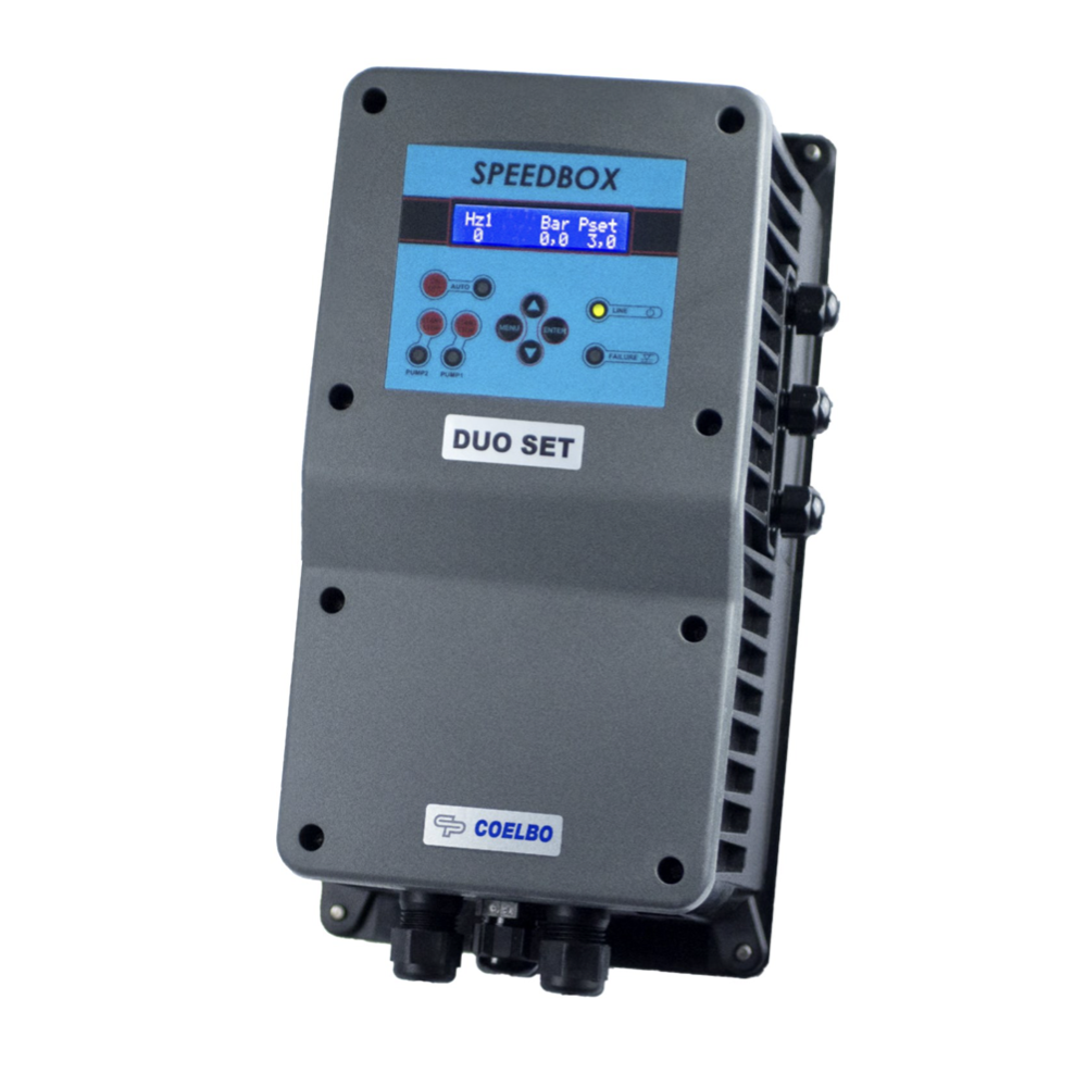 Speed Box Invertor SPEEDBOX DUO SET Inverter murale trifase/trifase per il controllo di d ...