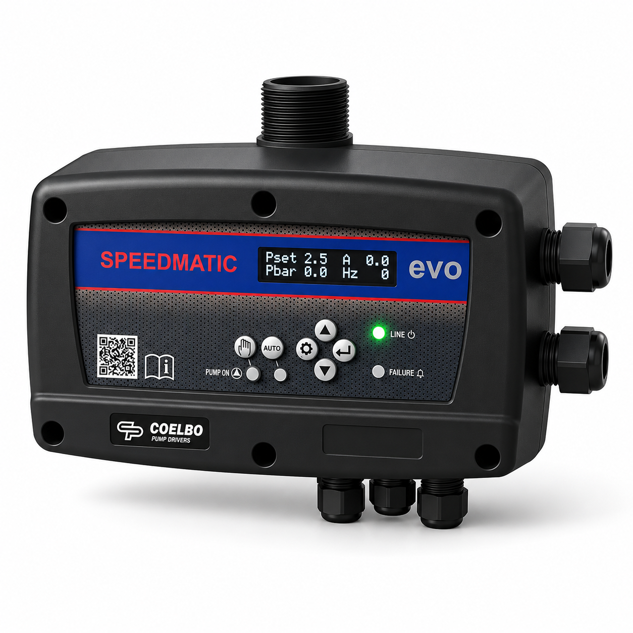 SPEEDMATIC EASY 12 MM Single-phase/single-phase water flow inverter 12 AMP 