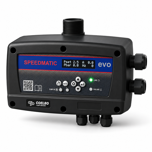 SPEEDMATIC EASY 12 MM Inversor de caudal de agua Monofásico/monofásico 12 AMP 