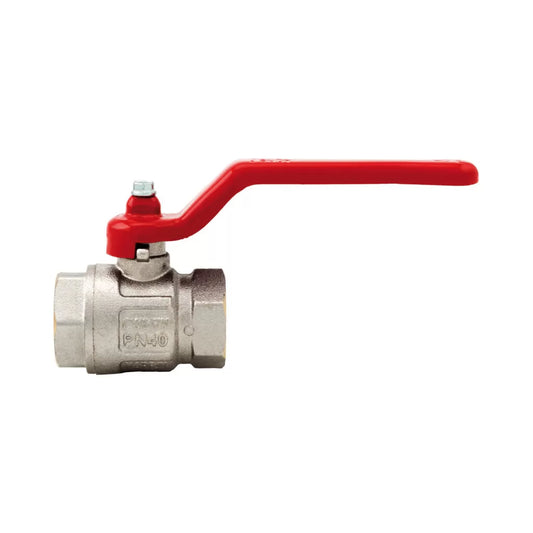 Female/female full bore IDEAL ball valve 